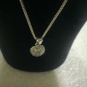 Elegant Silver Pendant Necklace